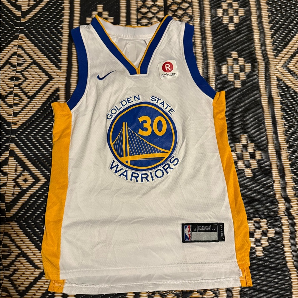 NBA Golden State Warriors, Stephen Curry, basketball jersey size youth M